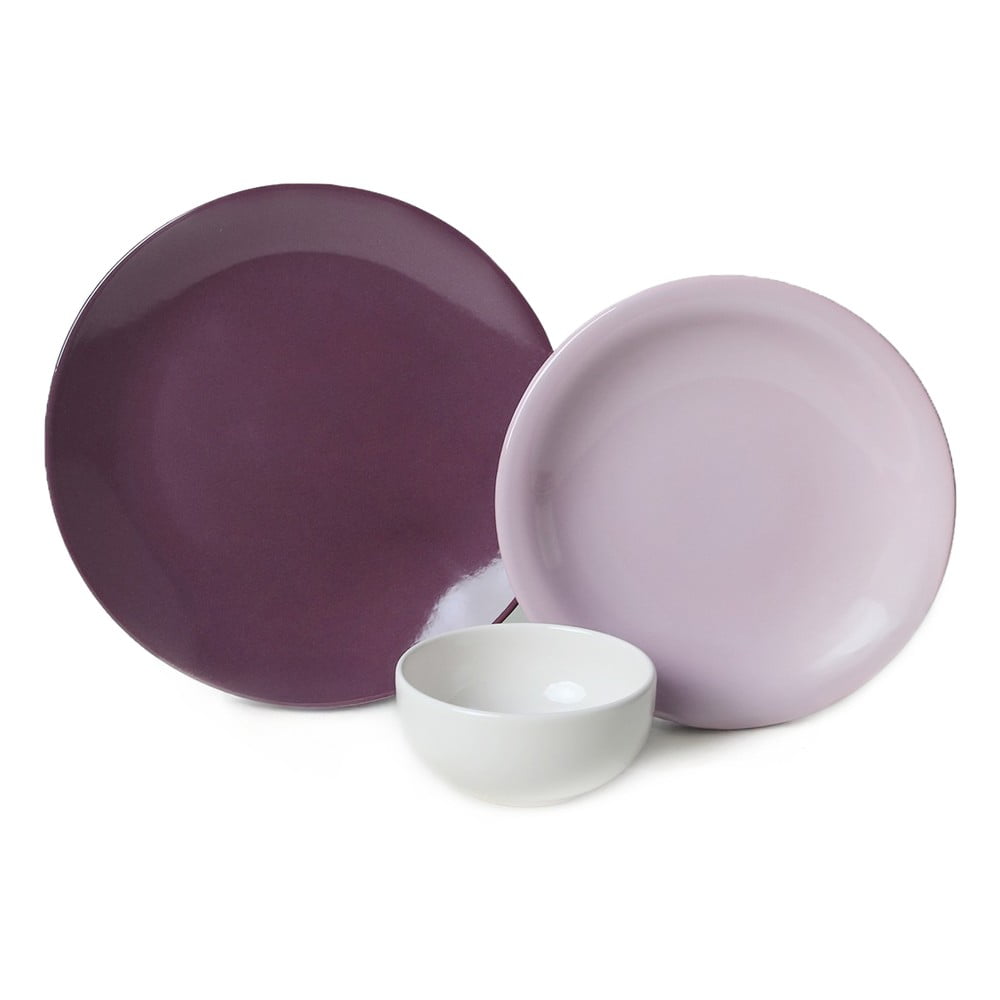 Keramická jedálenská súprava 18 ks – Hermia