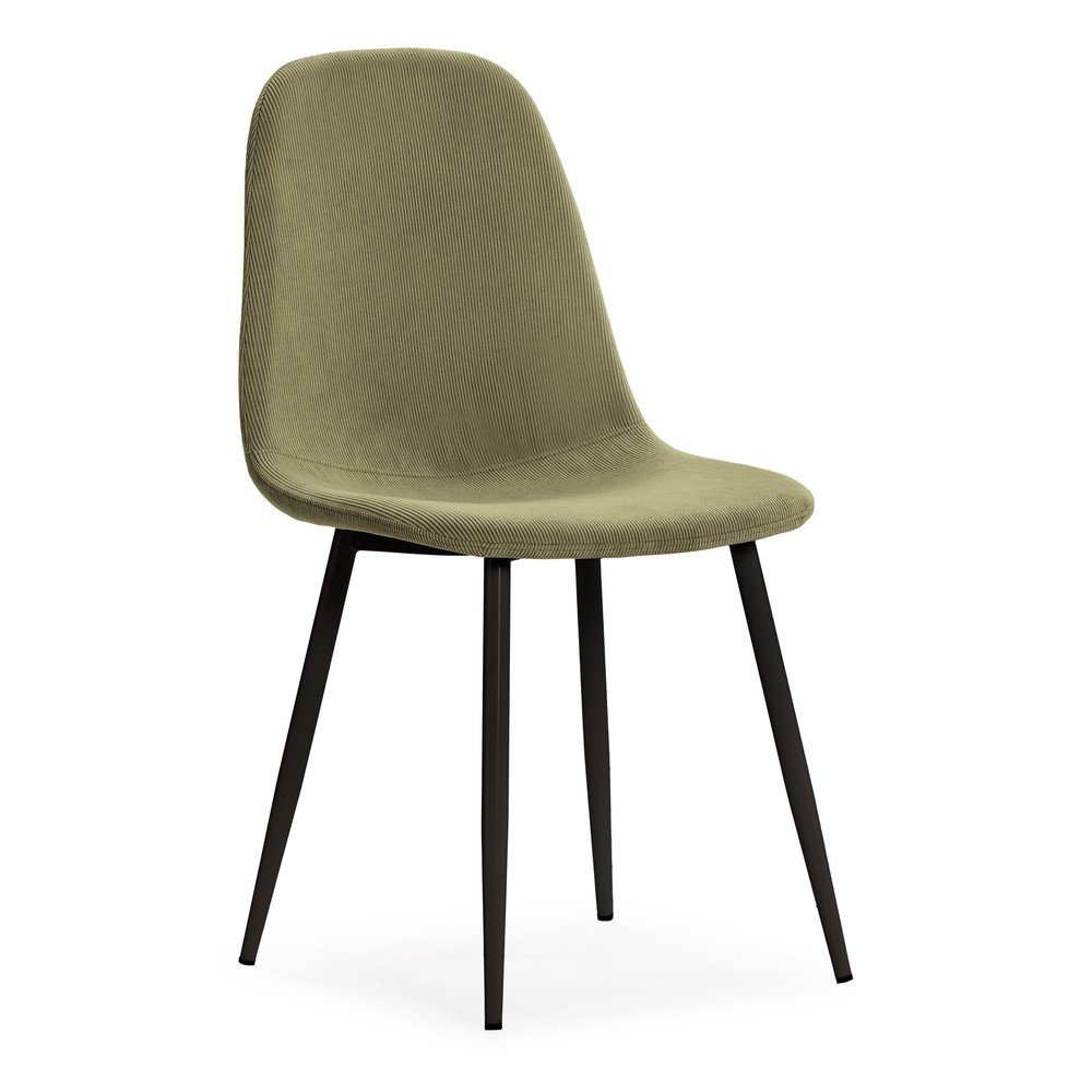 Zelené čalúnené jedálenské stoličky v súprave 4 ks Minka – Marckeric