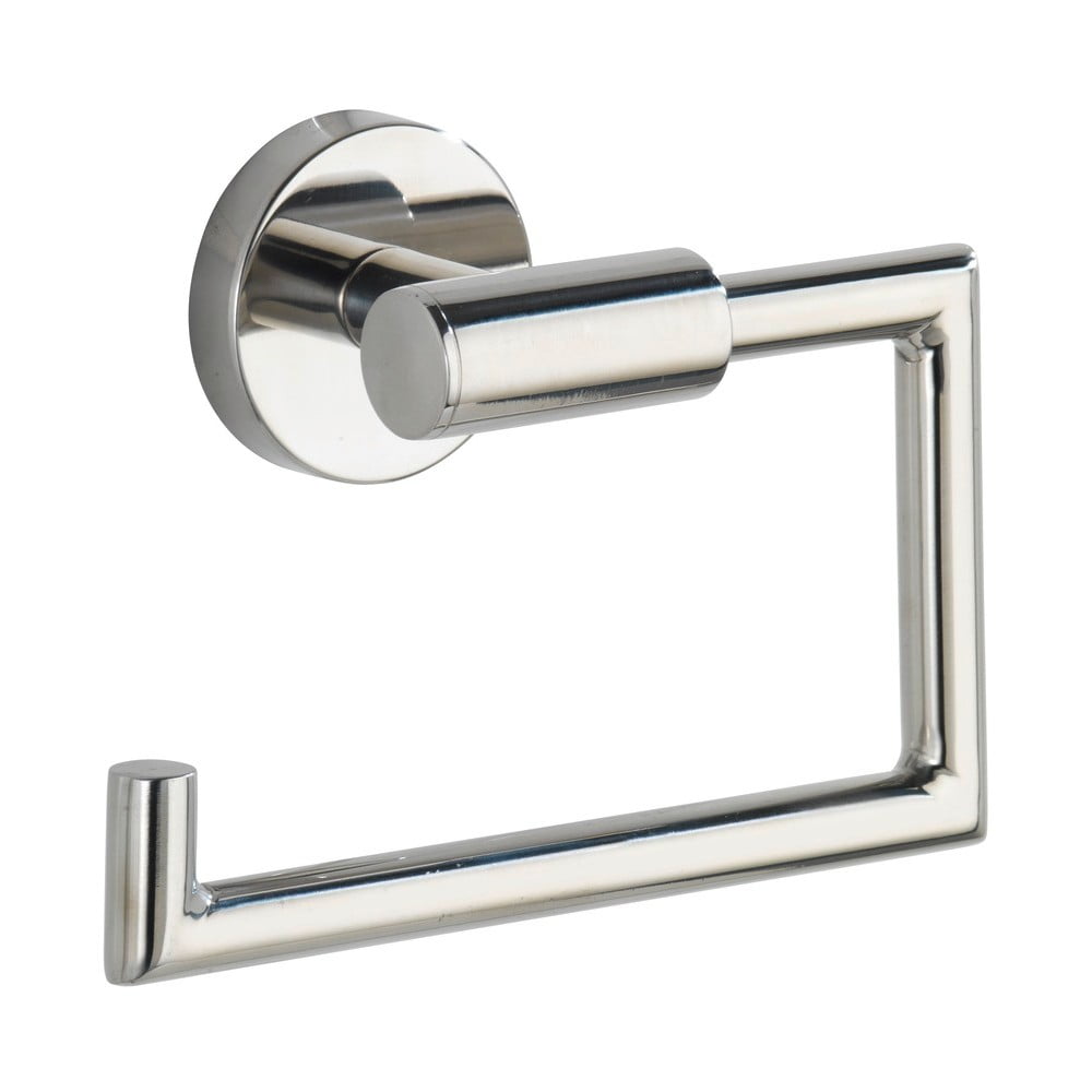 Nástenný držiak na toaletný papier z nehrdzavejúcej ocele v lesklej striebornej farbe Bosio – Wenko