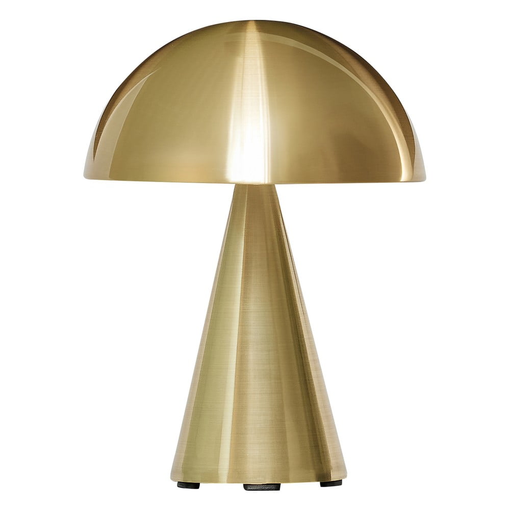 LED stmievateľná stolová lampa v zlatej farbe (výška 20 cm) Mush – Hübsch