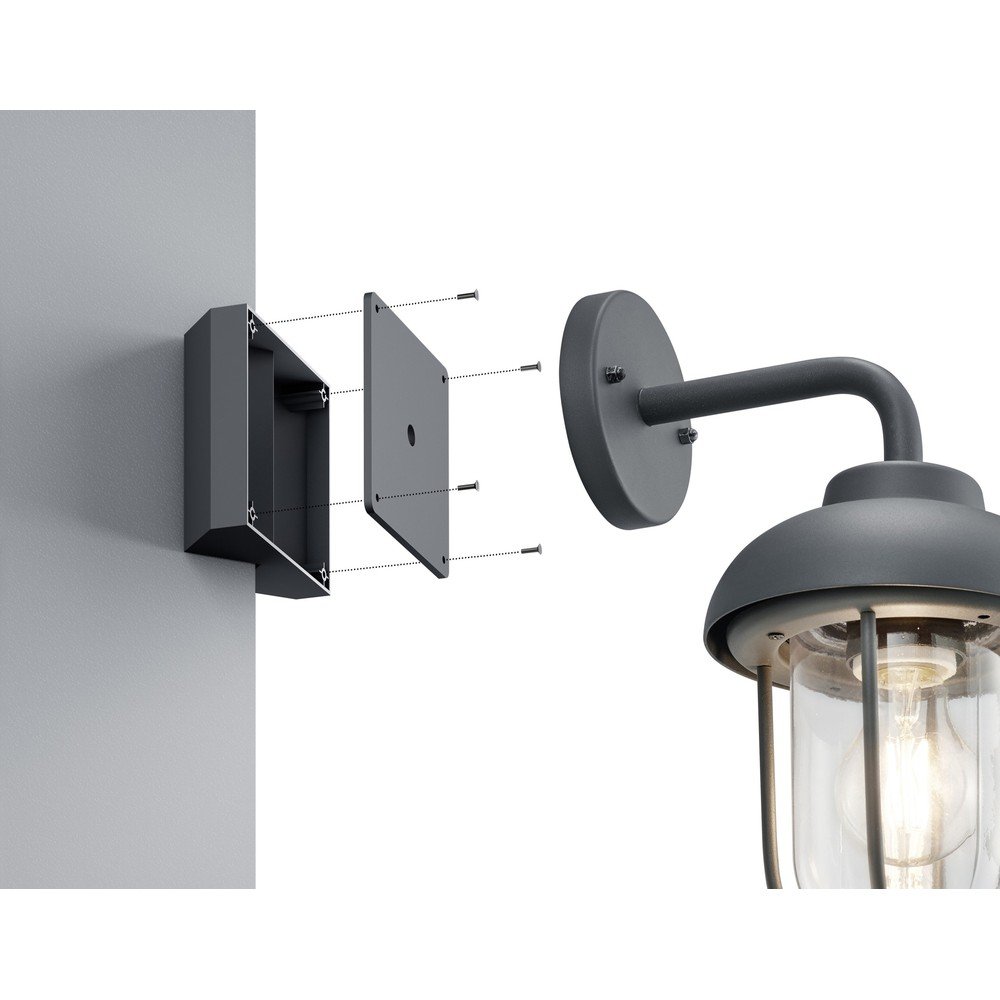 Vonkajšie svietidlo (výška  1 cm) Eckbefestigung – Trio