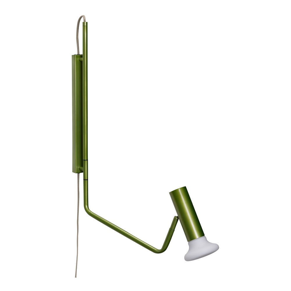 Zelené nástenné svietidlo Wally – Hübsch