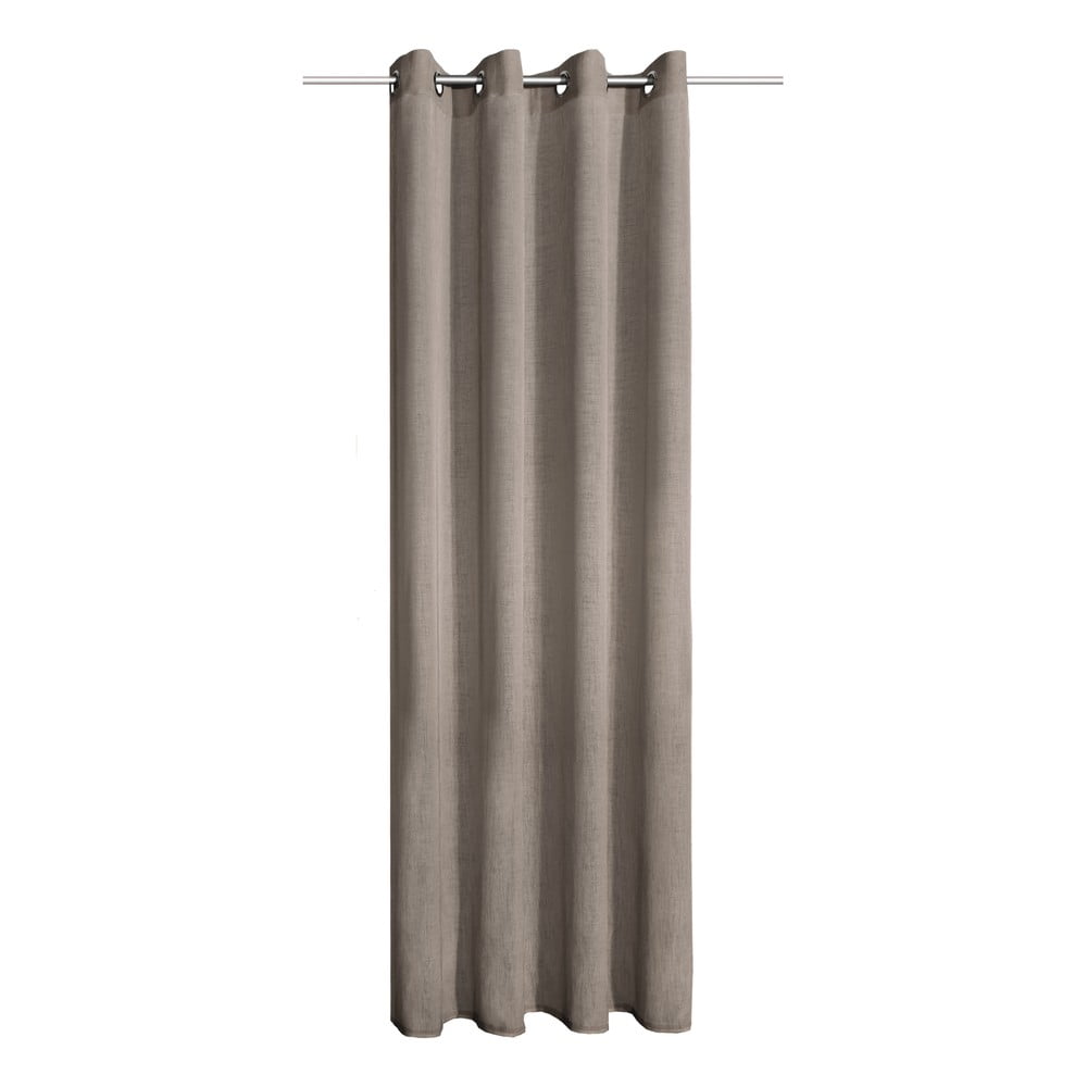 Hnedý záves 140x245 cm Struktura Uni – Sehlbach