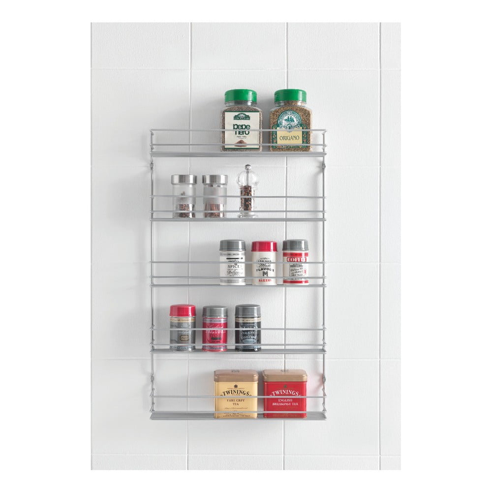 Nástenný oceľový organizér na koreničky Pepito – Metaltex