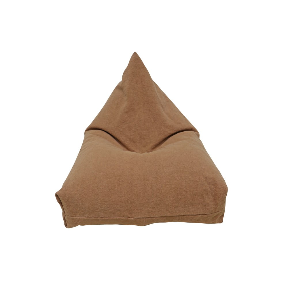 Detský sedací vak v terakotovej farbe Cleo Toffee – Lorena Canals