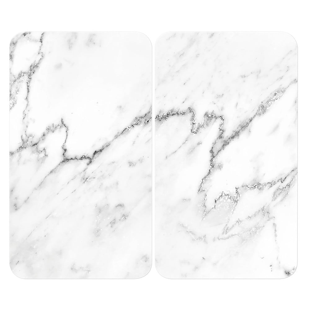 Súprava 2 sklenených krytov na sporák Wenko Marble