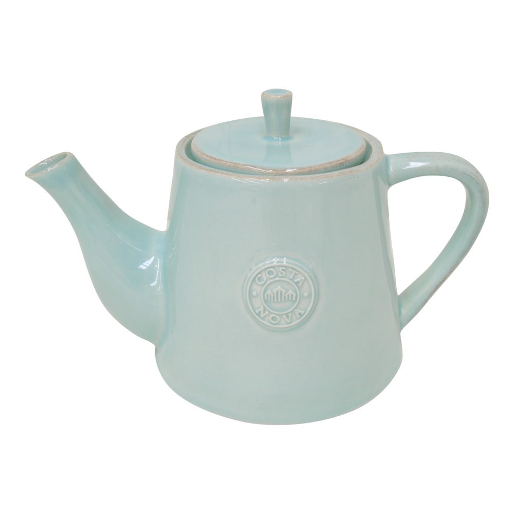 Tyrkysová kameninová kanvica na čaj Costa Nova