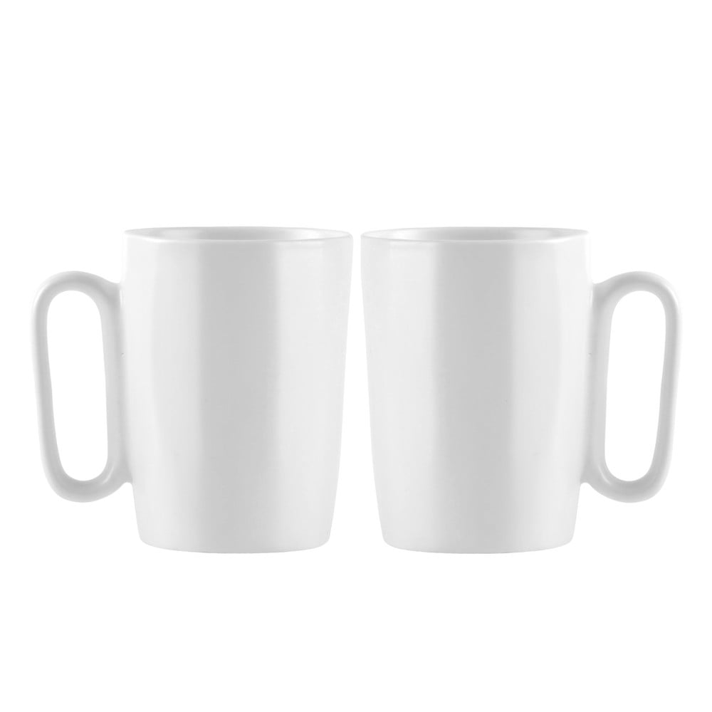 Biele hrnčeky z kameniny v súprave 2 ks 250 ml Fuori – Vialli Design