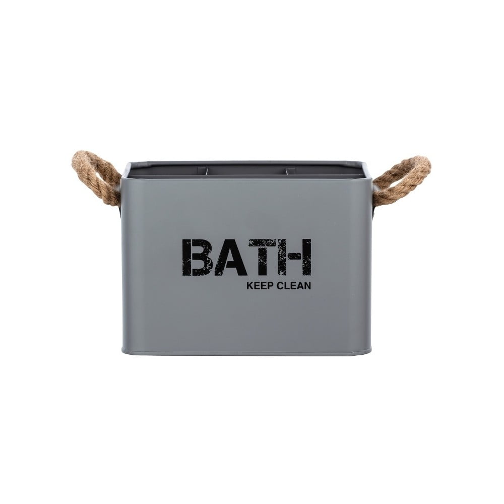 Sivý kúpeľňový box Wenko Gara