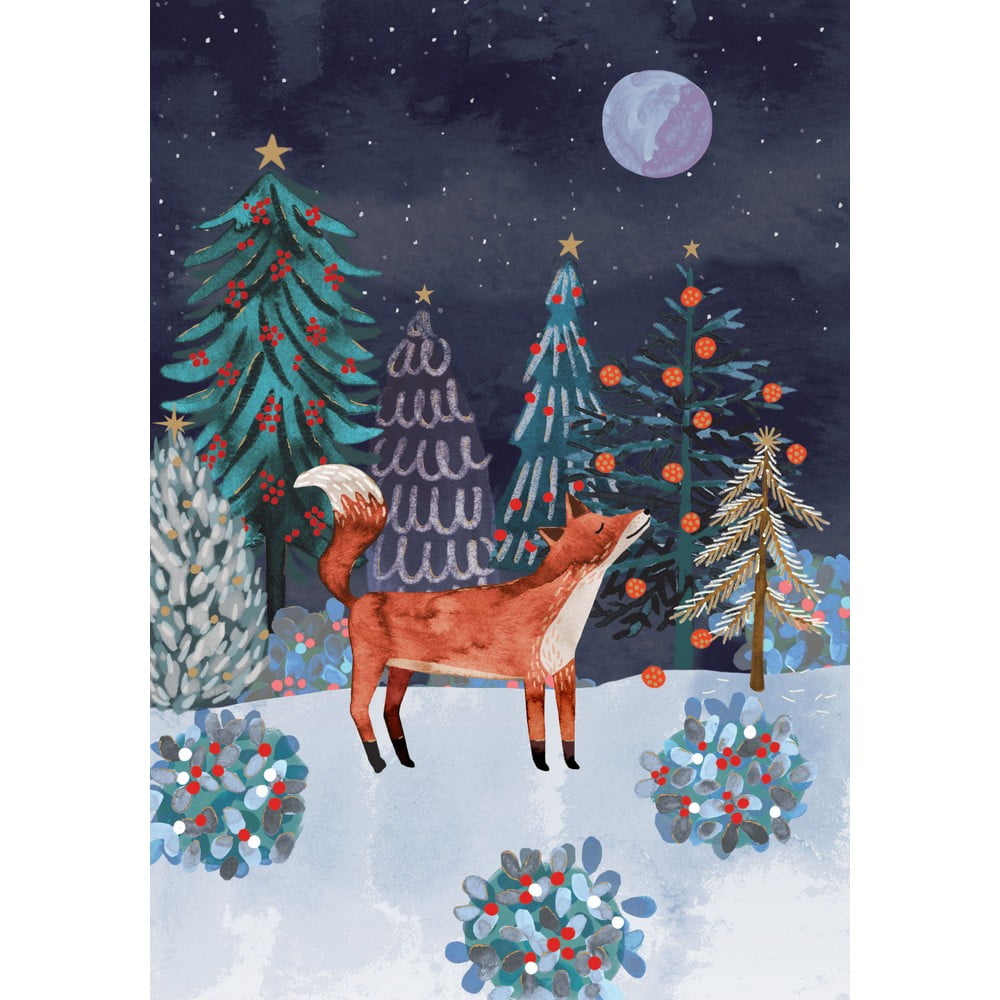 Prianie v súprave 5 ks s vianočným motívom Lodestar  – Roger la Borde