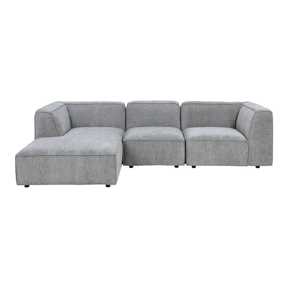 Svetlosivá rohová pohovka Bonami Selection Fairfield