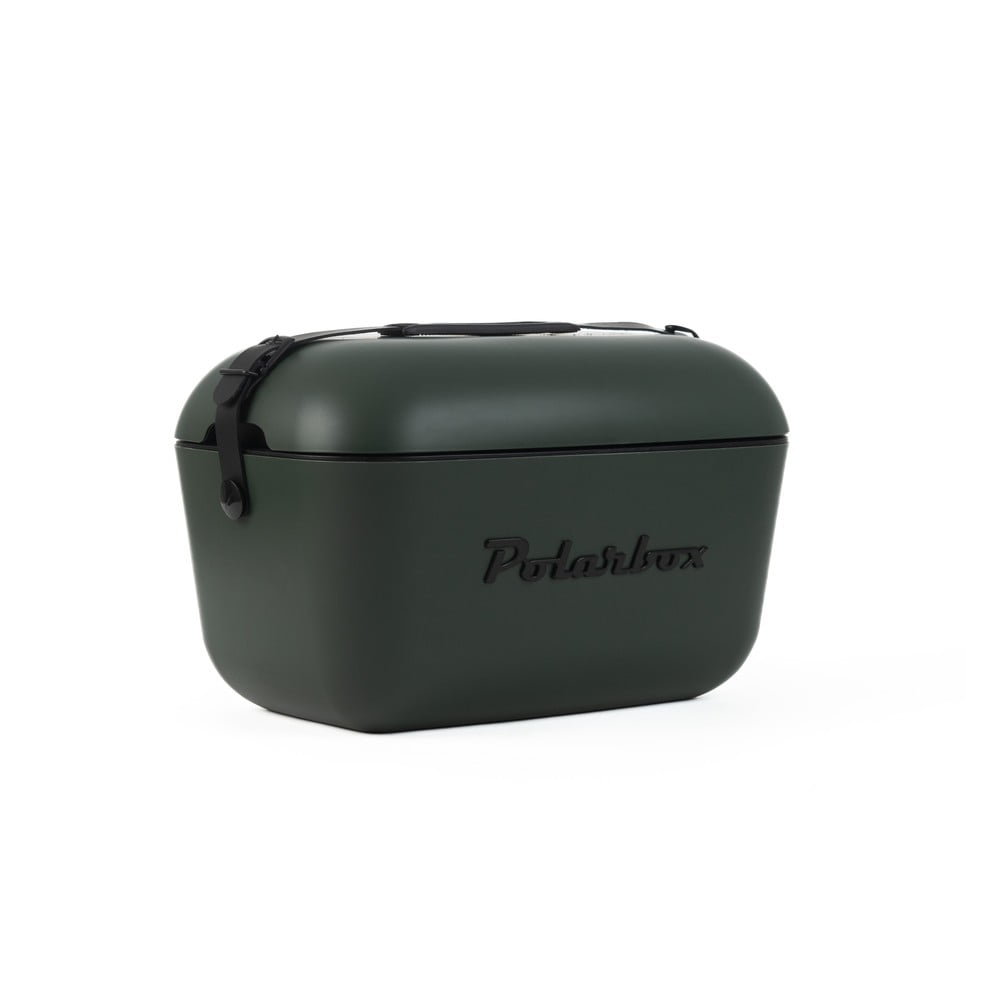 Tmavozelený chladiaci box 12 l Classic Black – Polarbox