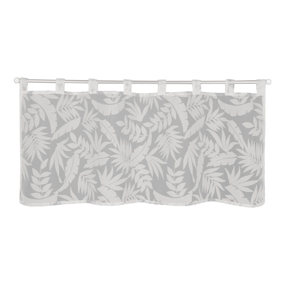 Bielo-sivá záclona 120x45 cm Calista – Sehlbach