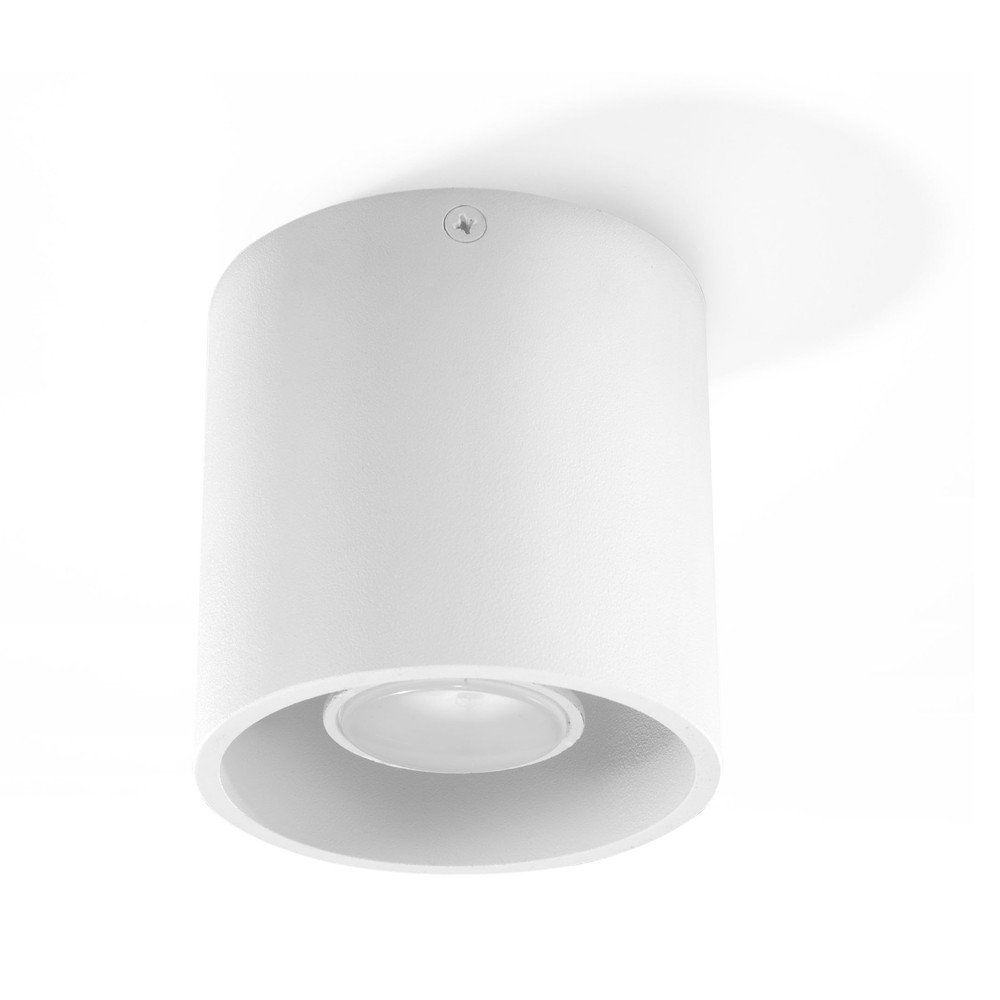 Biele stropné svietidlo Sollux Roda