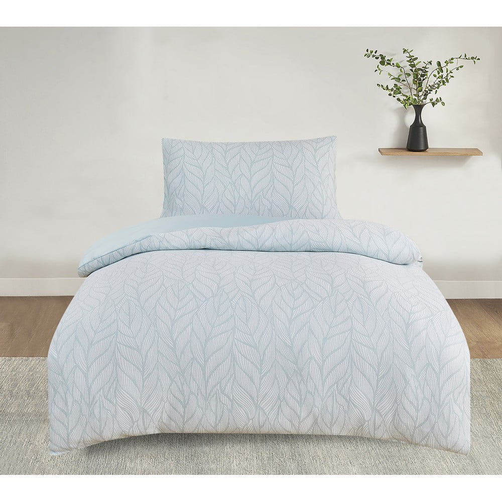 Zelené obliečky na jednolôžko zo žakára 140x200 cm Florida – My House