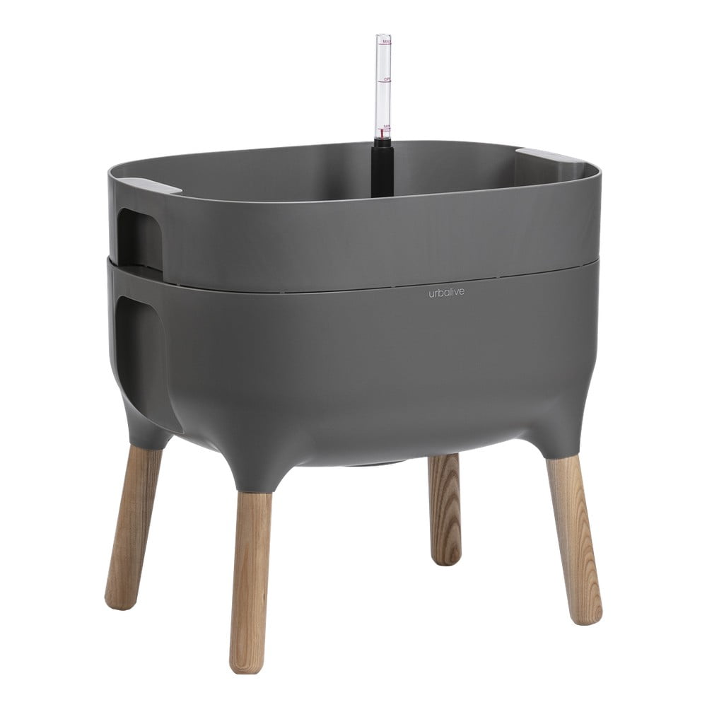 Plastová samozavlažovacia pestovateľská nádoba Urbalive – Plastia