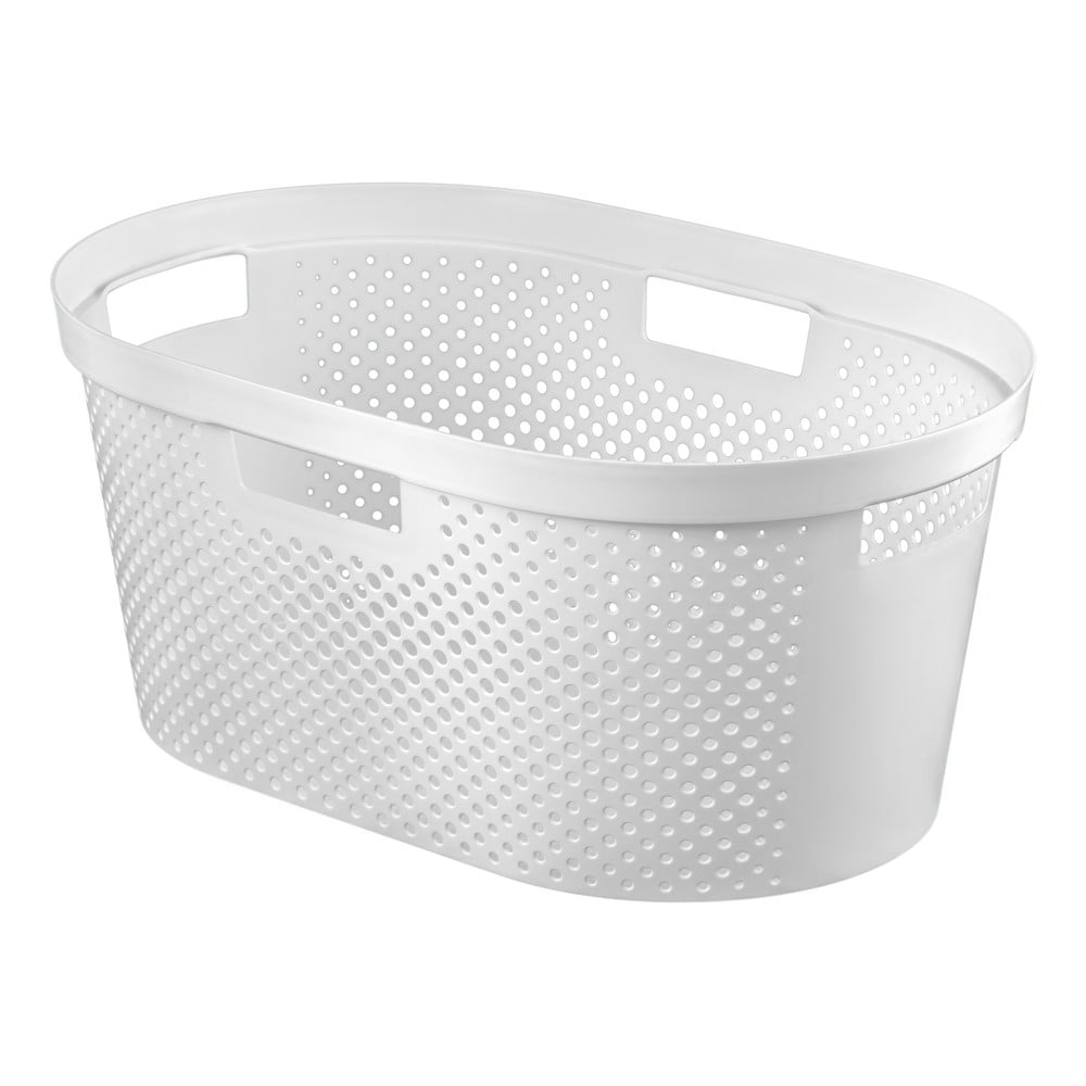 Biely kôš na bielizeň Curver Infinity