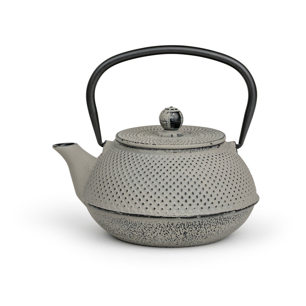 Sivá kanvica na čaj z liatiny 800 ml Jang – Bredemeijer