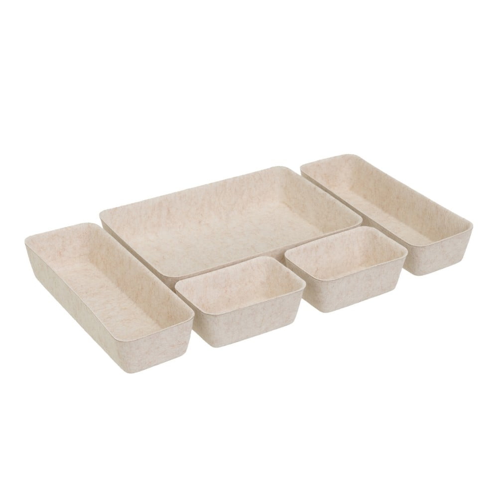 Látkové organizéry do zásuvky v súprave 5 ks – Casa Selección