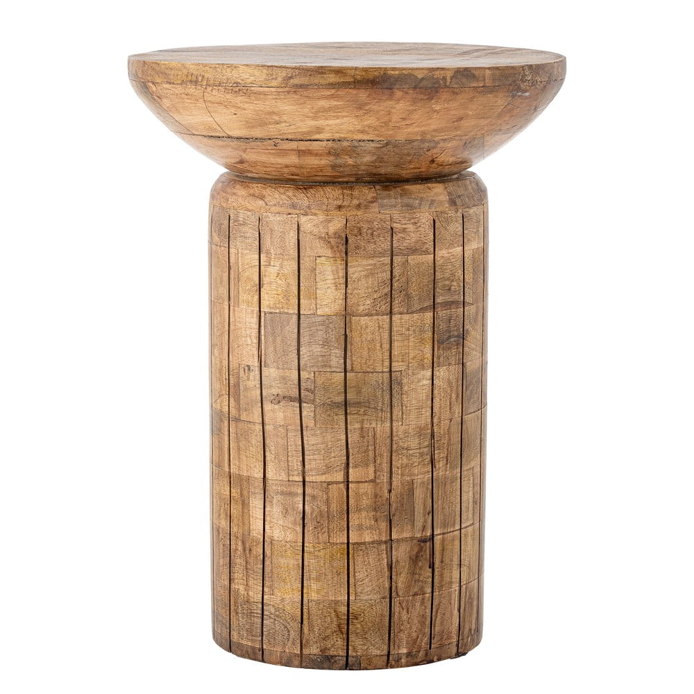 Okrúhly odkladací stolík z mangového dreva ø 30 cm Yasme – Bloomingville