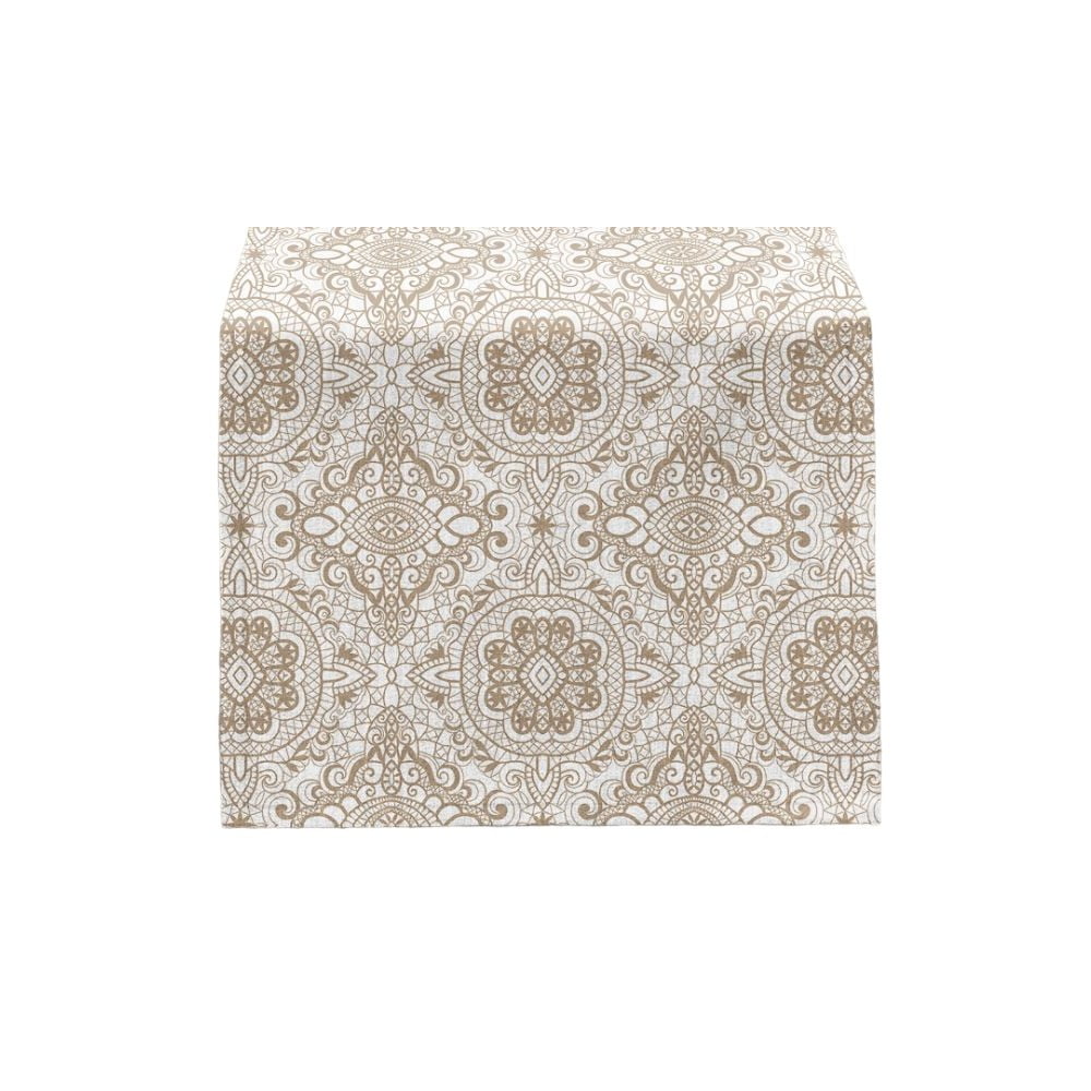Behúň na stôl 40x130 cm Beige Mandala – Mila Home