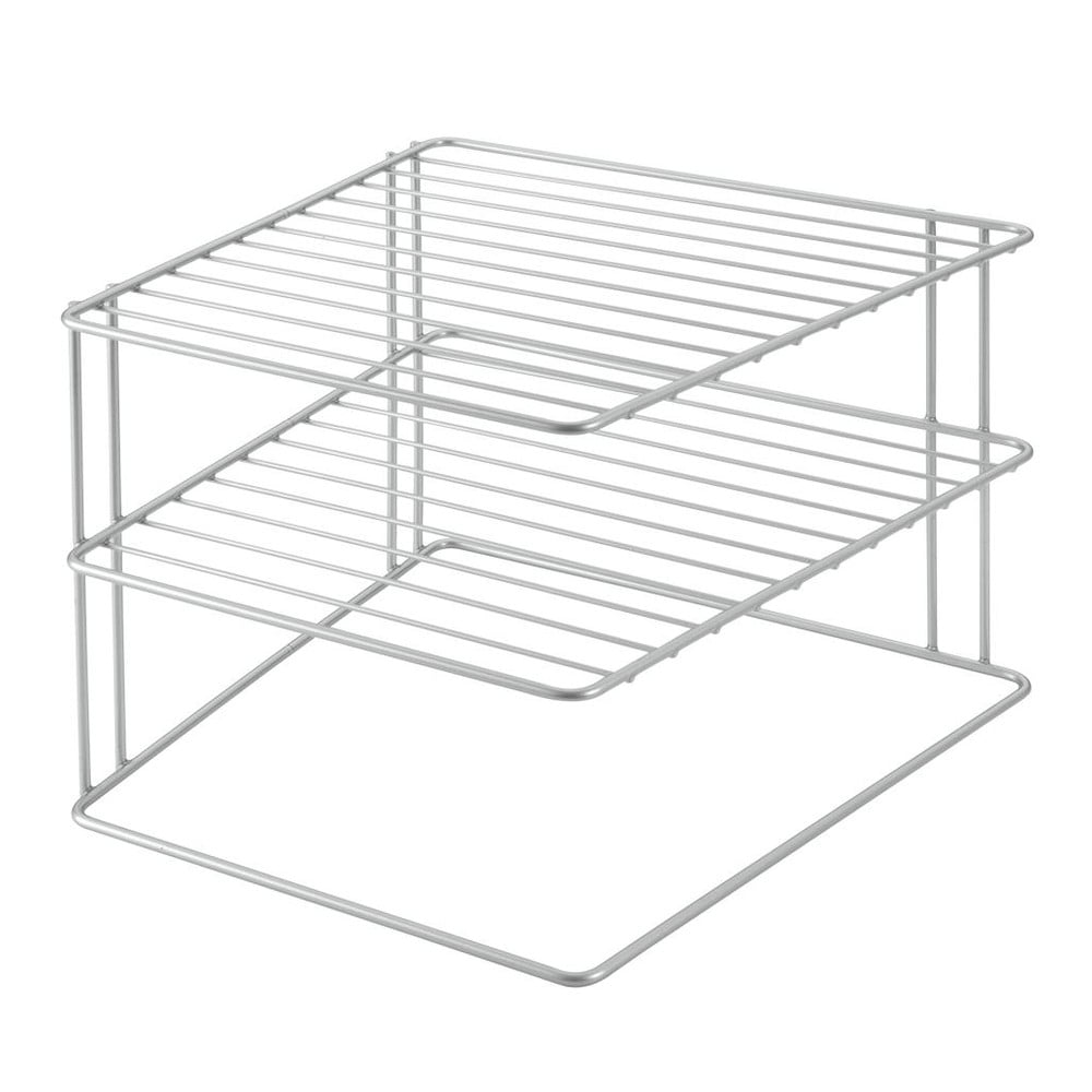 Oceľová prídavná polička v striebornej farbe 25x25 cm Palio – Metaltex