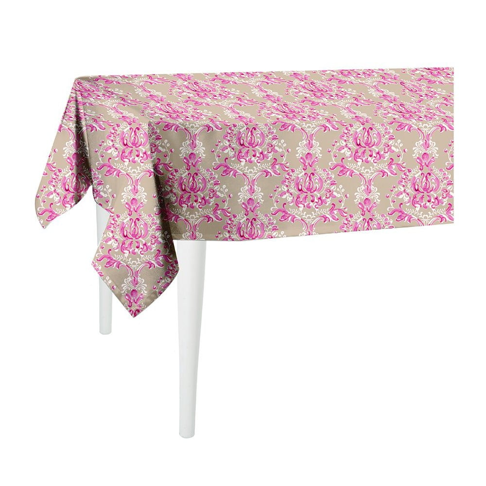 Béžovo-ružový obrus Mike & Co. NEW YORK Butterflies