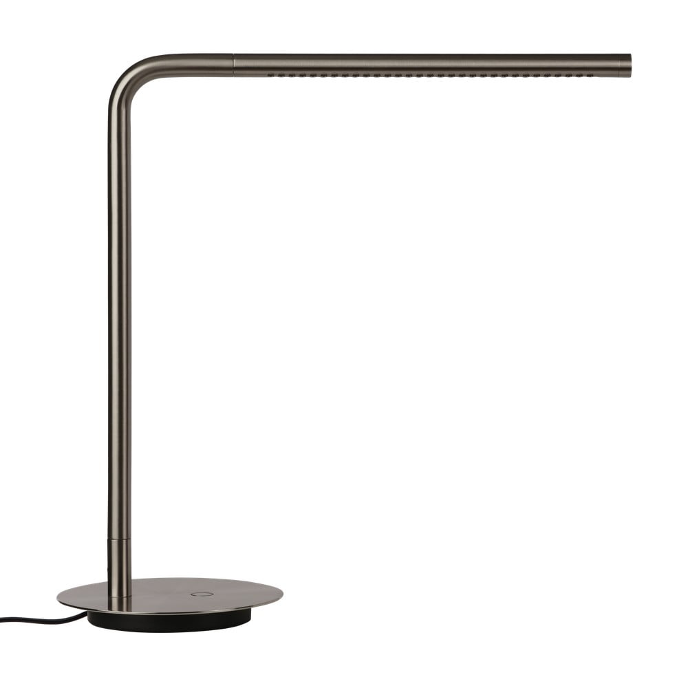 Kovová LED stmievateľná stolová lampa v striebornej farbe (výška 46 cm) Omni Table – UMAGE