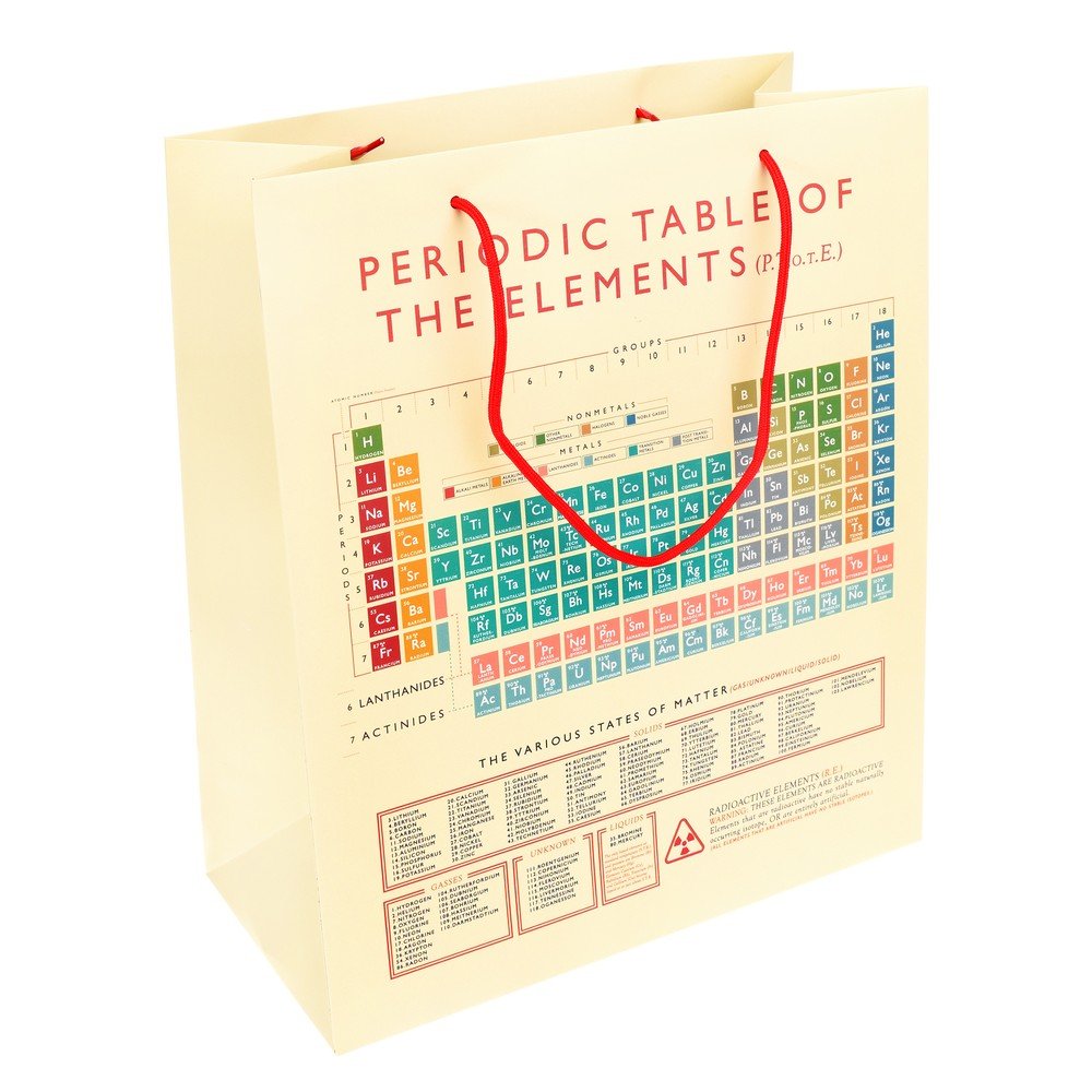 Darčeková taška 29x34 cm Periodic Table - Rex London
