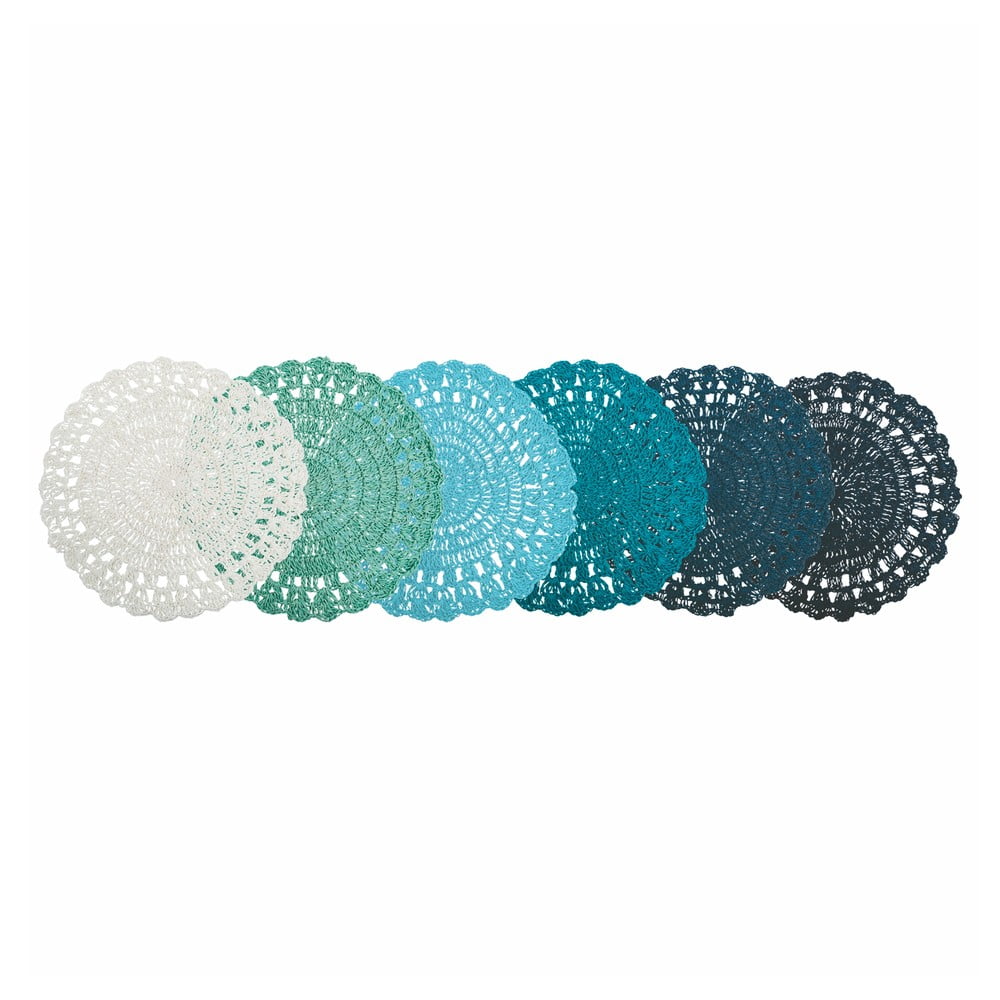 Papierové prestieranie 6 ks ø 38 cm Uncinetto – VDE Tivoli 1996