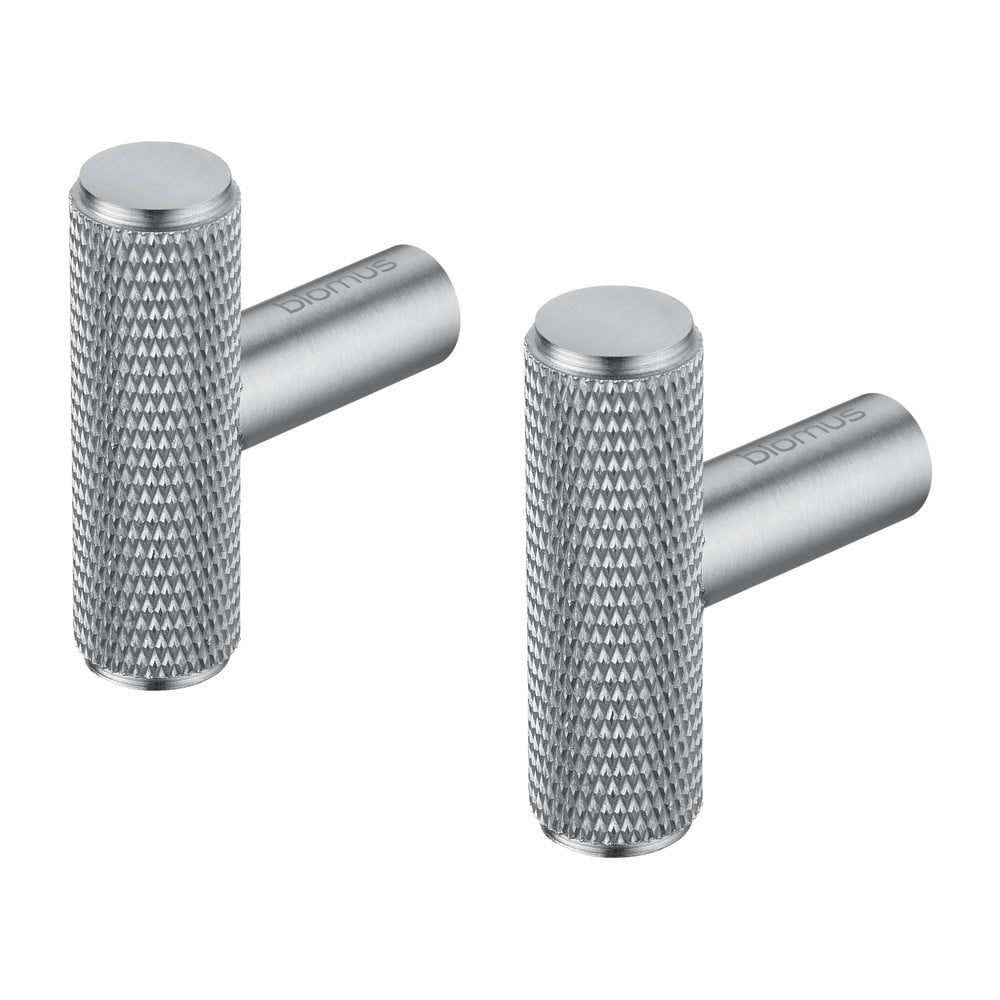 Nástenné kovové háčiky v súprave 2 ks v matne striebornej farbe Rof – Blomus