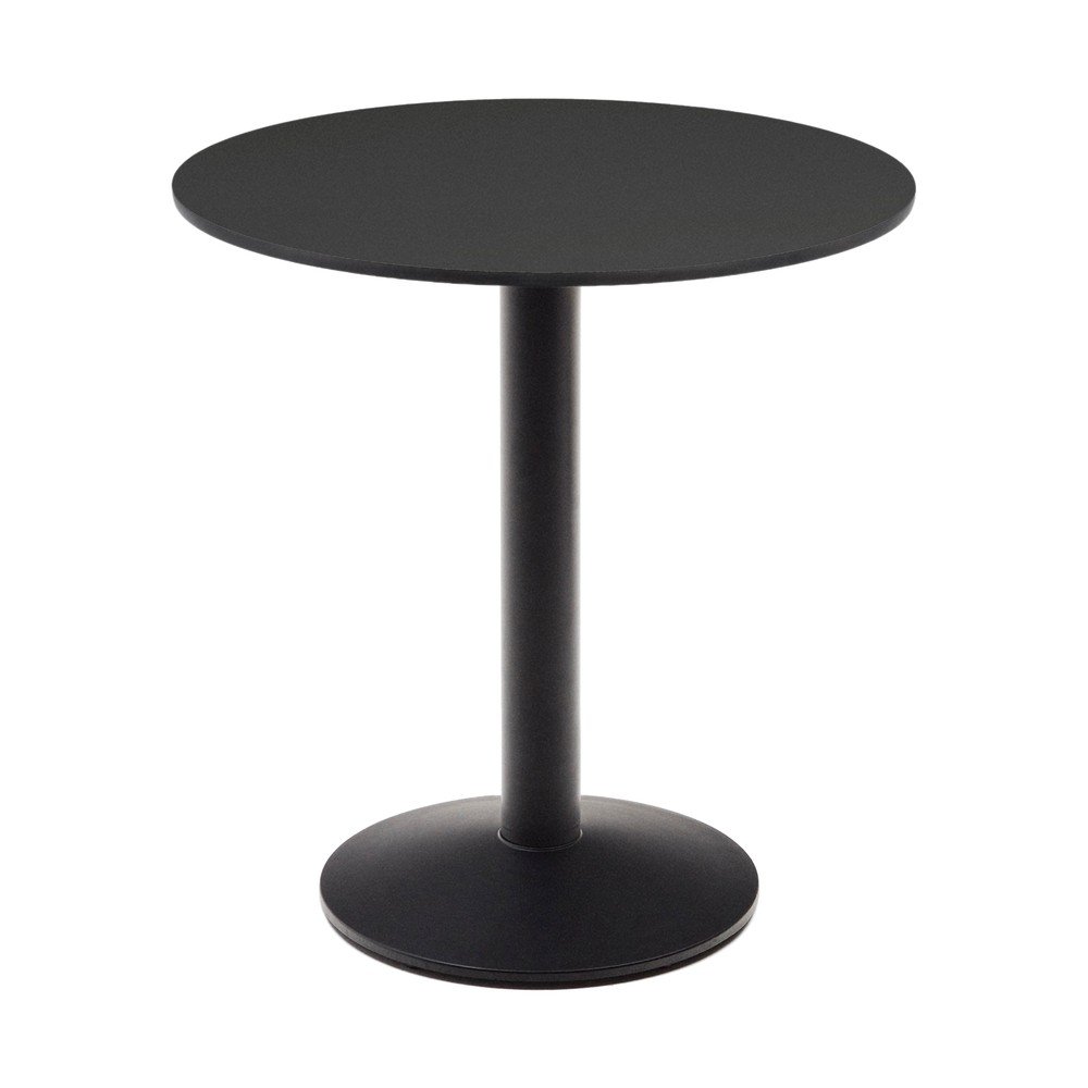 Kovový okrúhly záhradný jedálenský stôl 68x68 cm Esilda – Kave Home