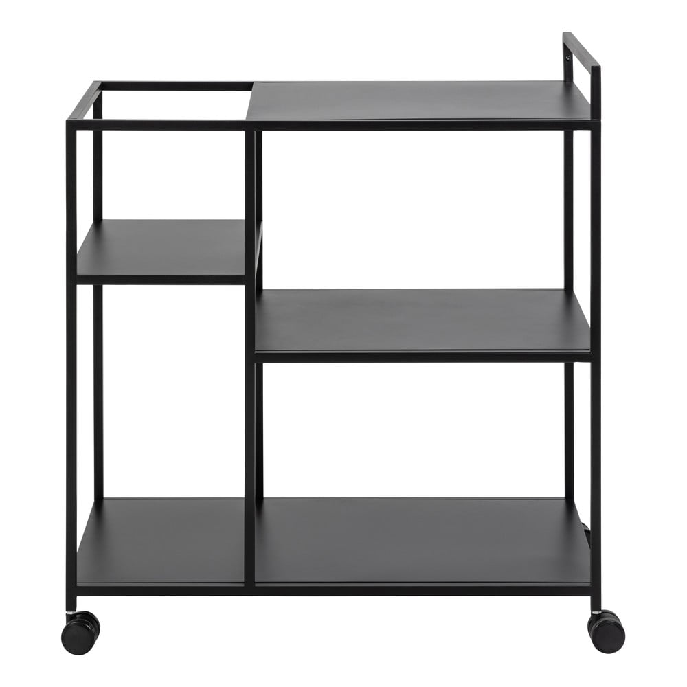 Čierny barový vozík Actona Newcastle