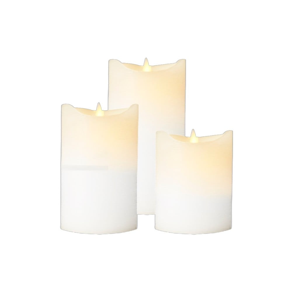 LED sviečky v súprave 3 ks (výška 15 cm) Sara Exclusive – Sirius