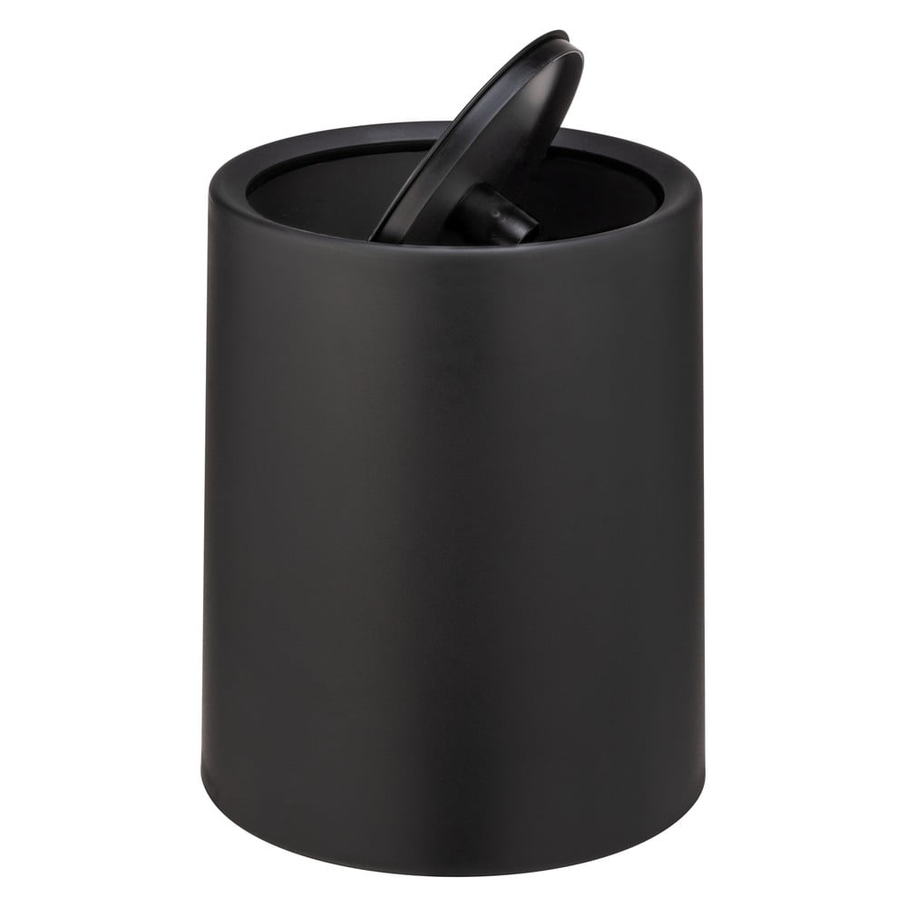 Čierny odpadkový kôš Wenko Atri