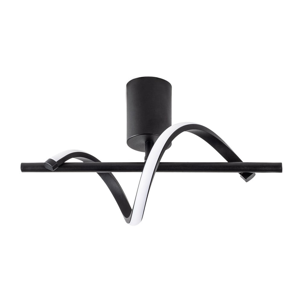Čierne LED stropné svietidlo 7x41 cm Likma – Opviq lights
