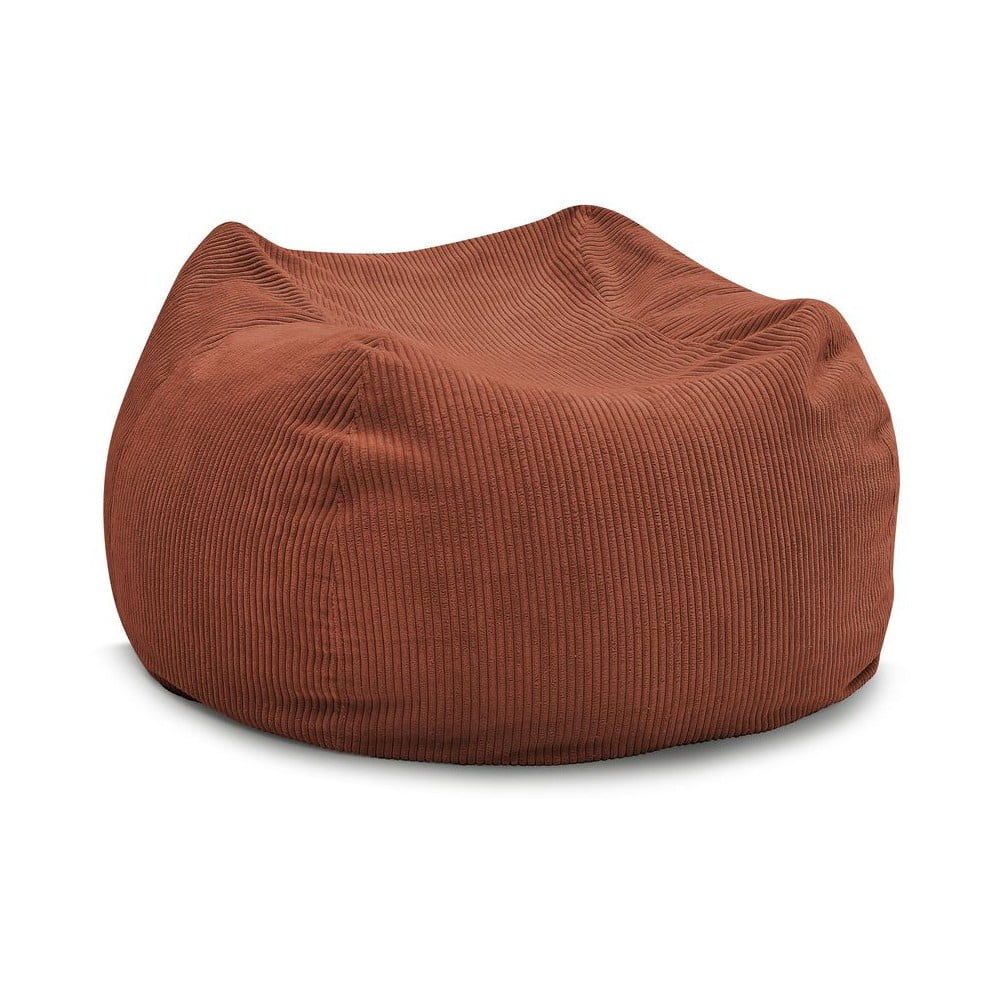 Sedací vak v tehlovej farbe Voltaire – Bobochic Paris