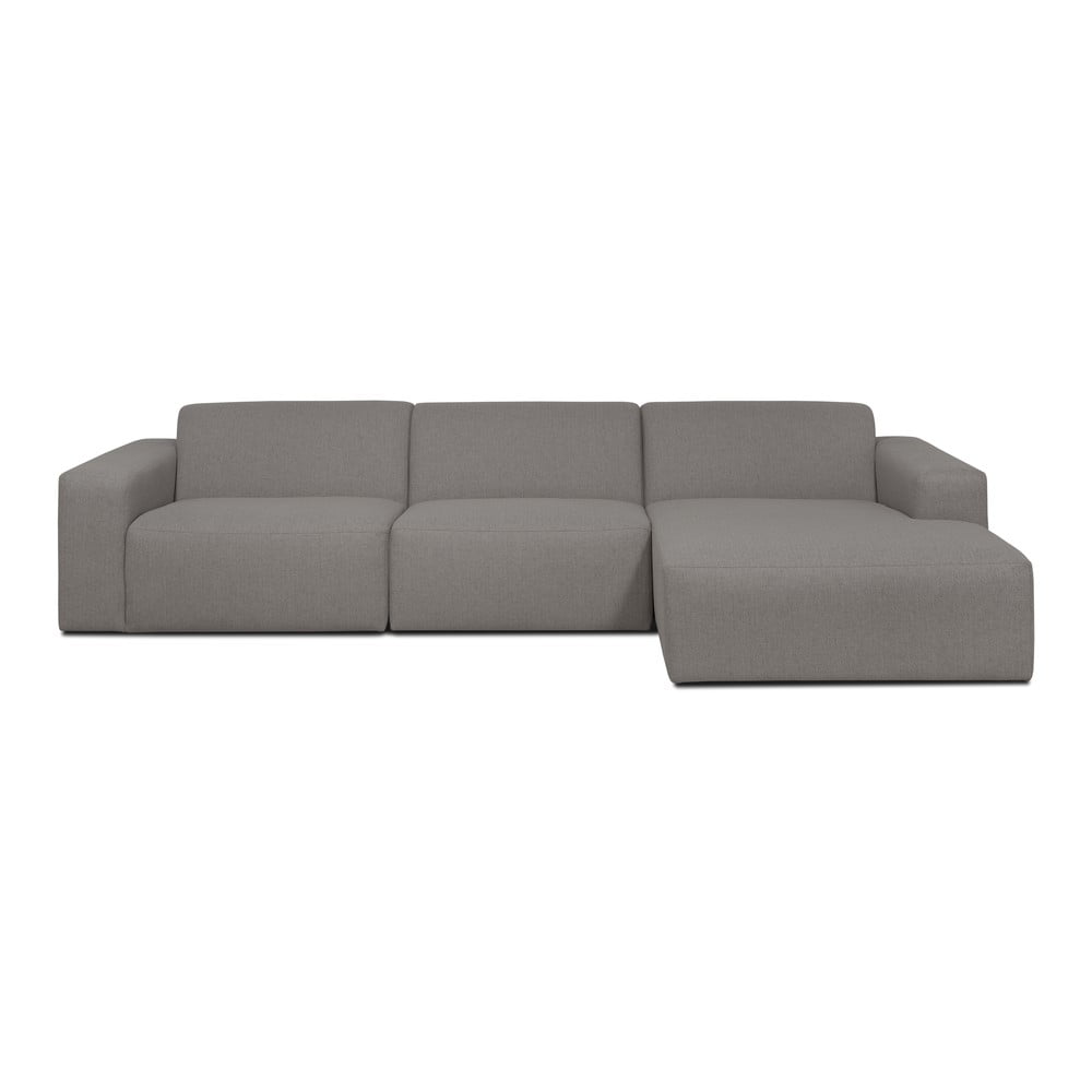 Sivá rohová pohovka (pravý roh) Roxy – Scandic