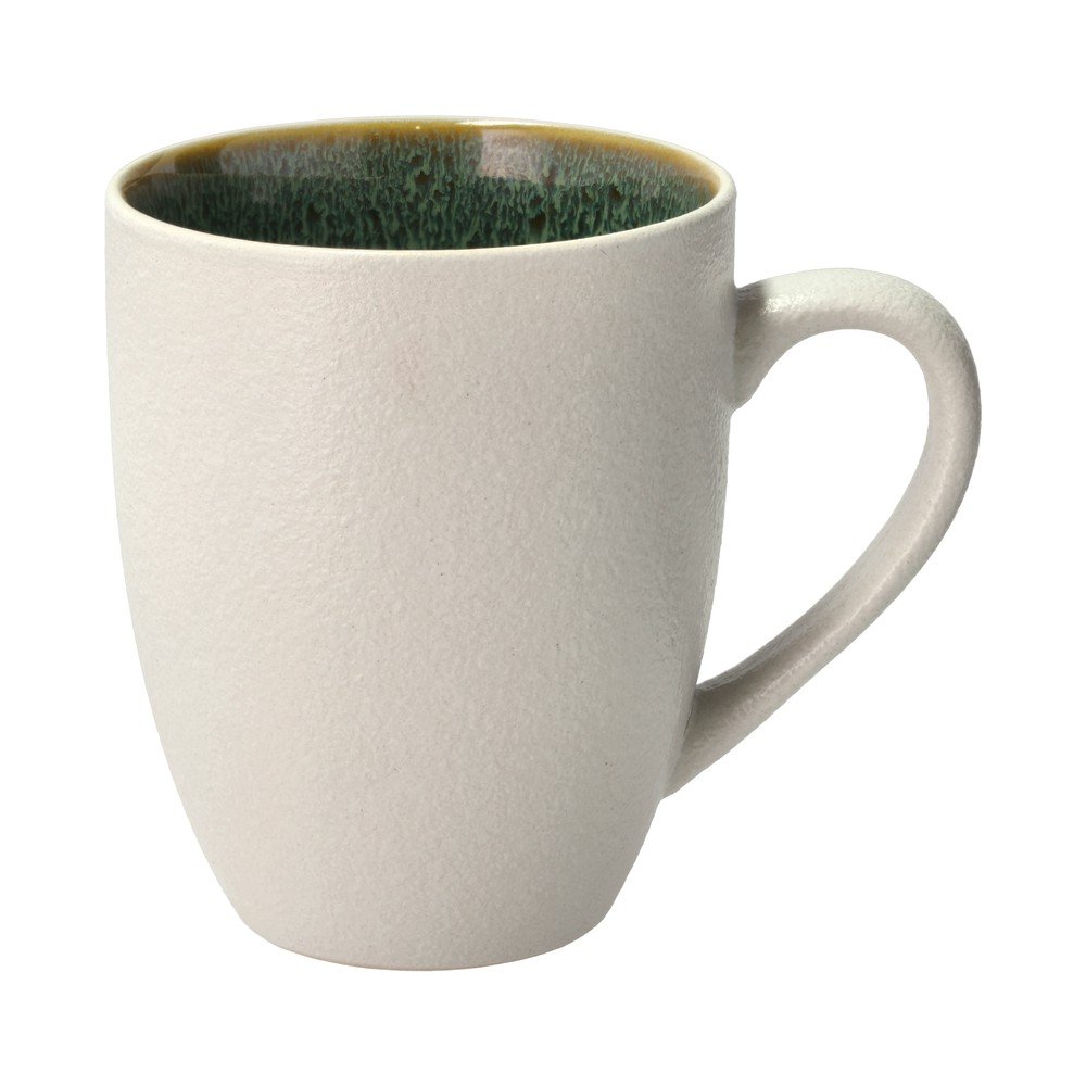 Biely/zelený keramický hrnček 300 ml Gastro White/Green – Bitz