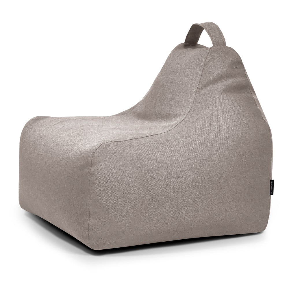 Sivobéžový detský sedací vak Game Amuse – SLOWDOWN