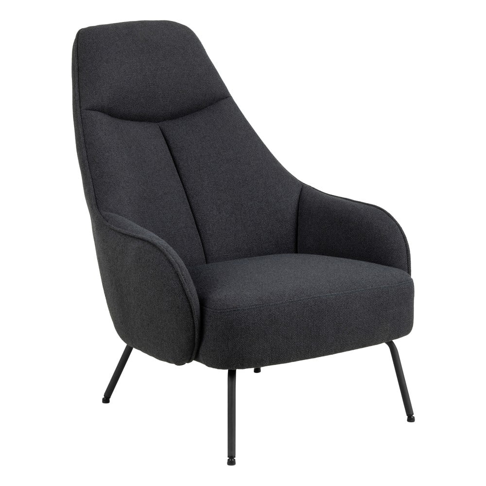 Antracitové kreslo Texas – Actona