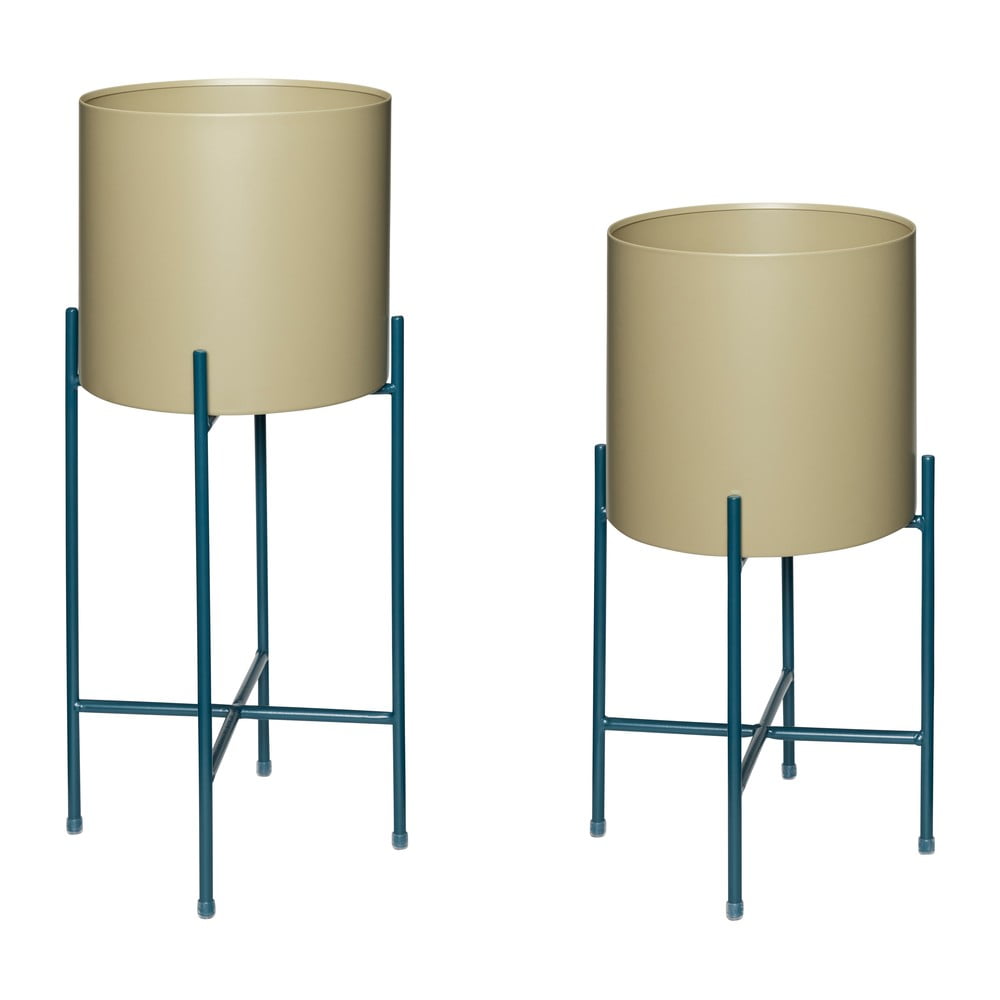 Kovové obaly na kvetináče v súprave 2 ks ø 25 cm Airy – Hübsch