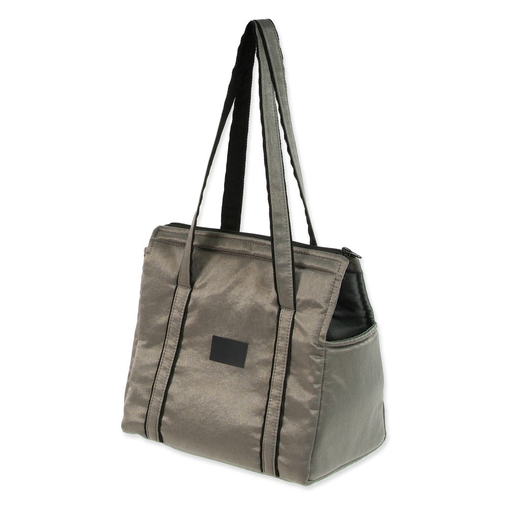 Prepravná taška pre psa v striebornej farbe Dog Fantasy Platinum – Plaček Pet Products