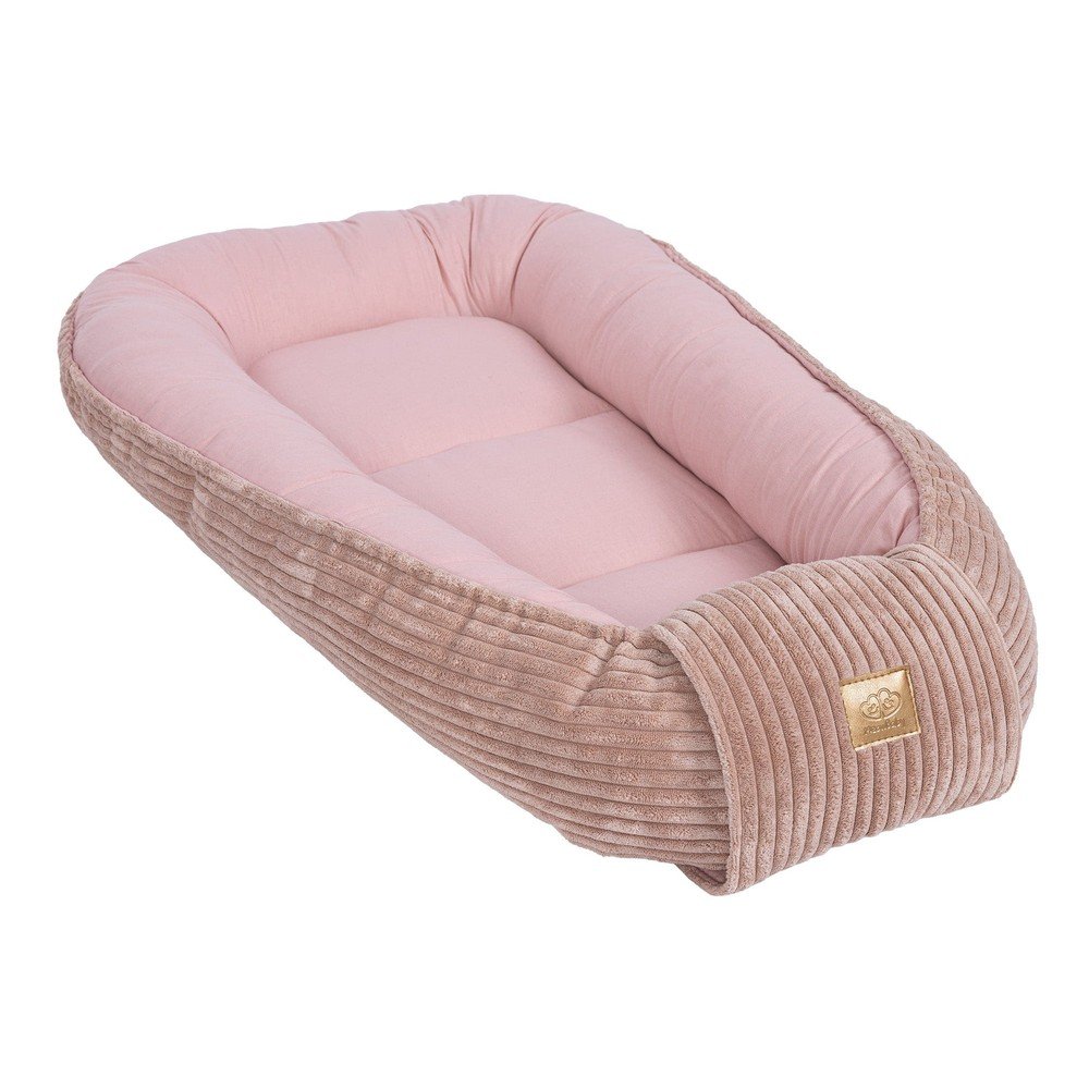 Ružové hniezdočko pre bábätko 55x83 cm – Meowbaby