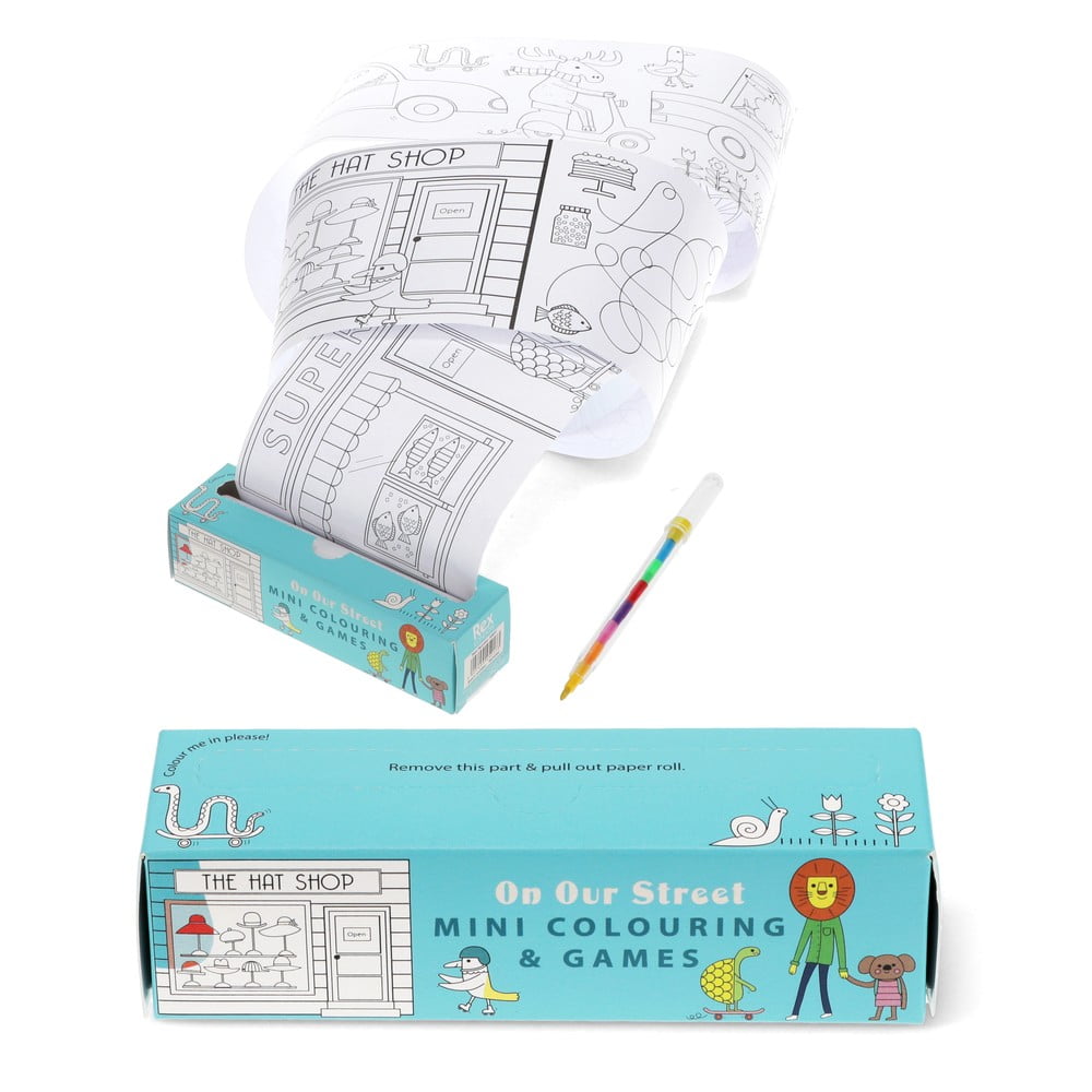 Omaľovánky On Our Street – Rex London