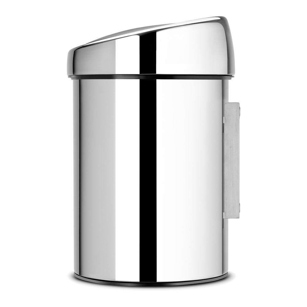Dotykový oceľový odpadkový kôš v lesklo striebornej farbe 3 l Touch Bin – Brabantia