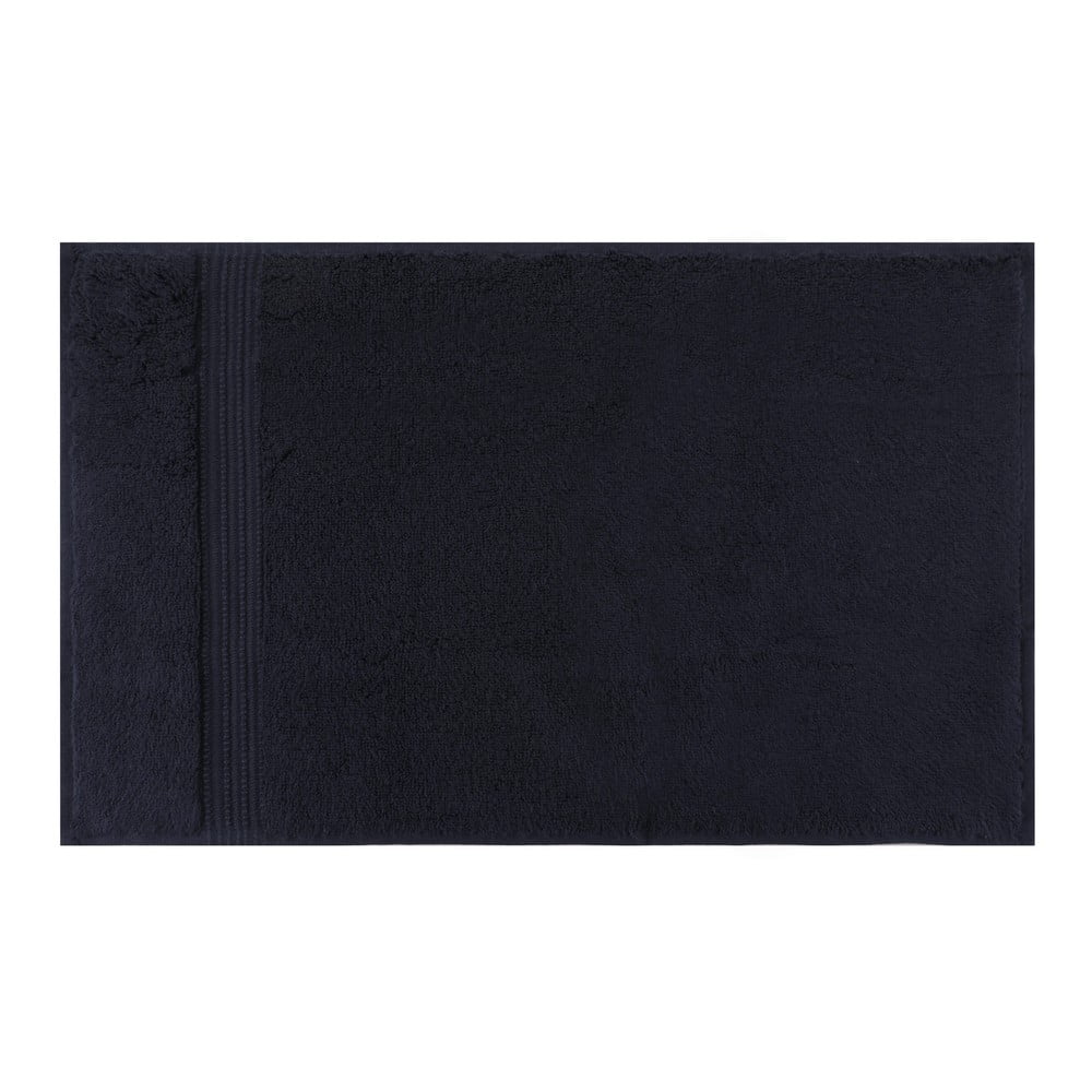 Tmavomodrý bavlnený uterák 30x50 cm Chicago – Foutastic
