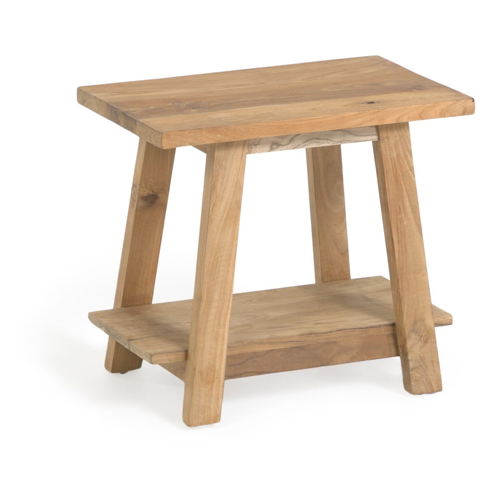 Podnožka z teakového dreva Kave Home Safara