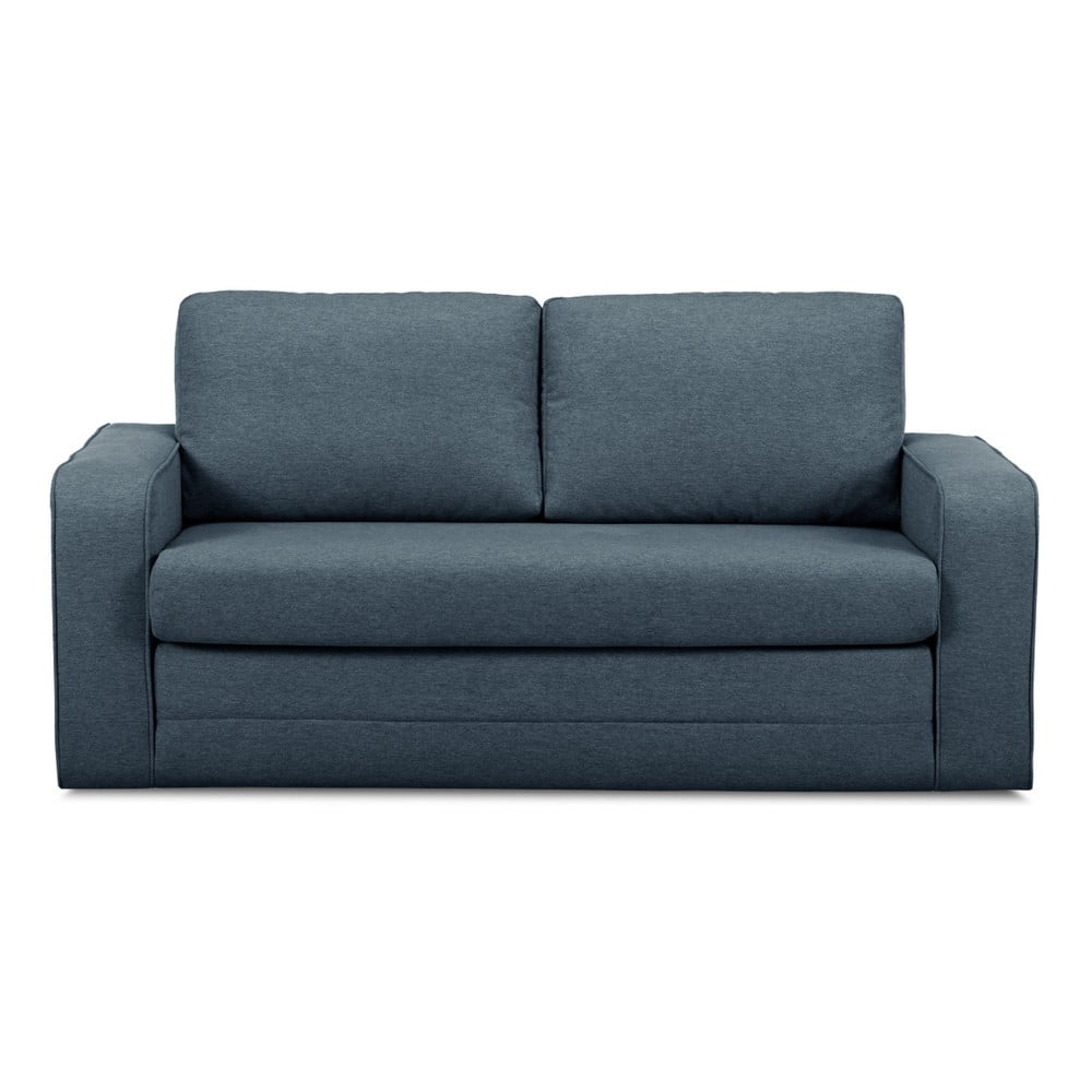 Modrá rozkladacia pohovka 160 cm Come – Bobochic Paris