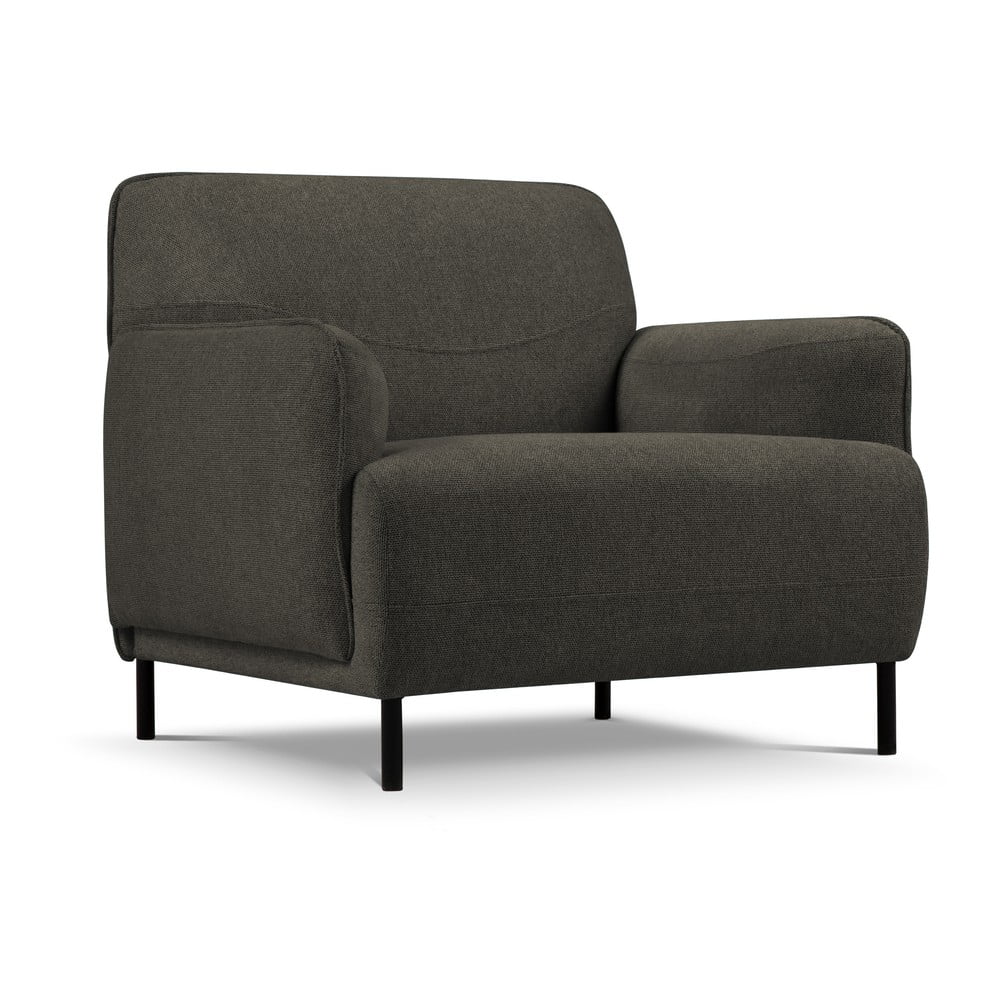 Tmavosivé kreslo Windsor & Co Sofas Neso